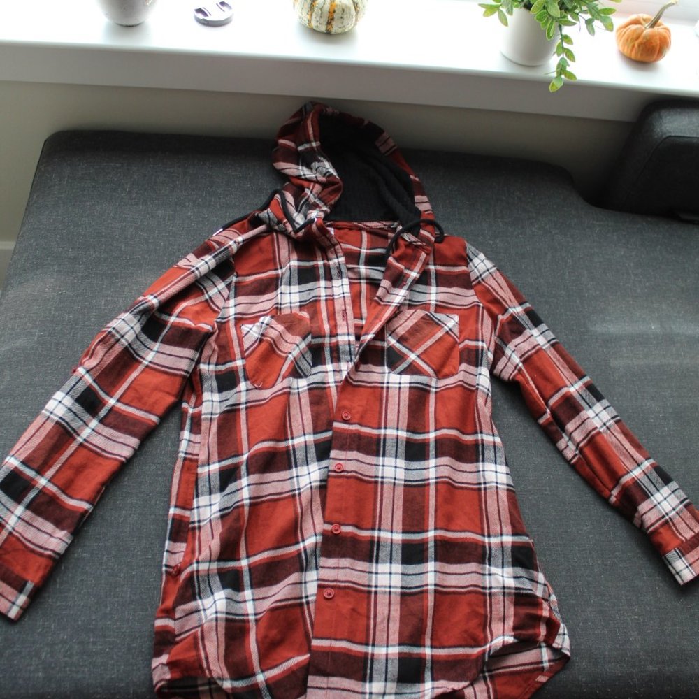 Flannel Hoodie